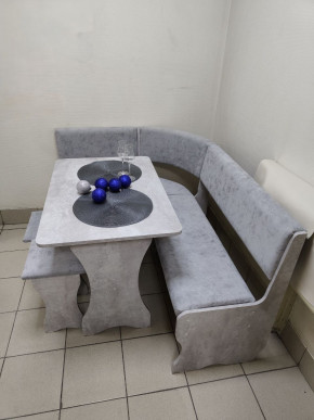 Кухонный уголок Миссия V велюр (цемент) в Болотное - bolotnoe.mebelnovo.ru | фото