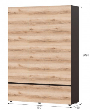 Шкаф 3-х Берген в Болотное - bolotnoe.mebelnovo.ru | фото