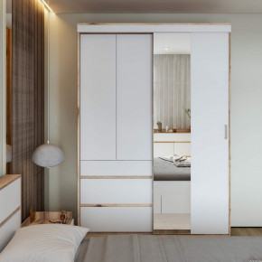 Шкаф-купе Брауни 1.5м в Болотное - bolotnoe.mebelnovo.ru | фото