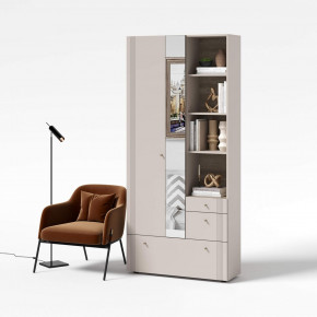 Вешалка с зеркалом Одетта (ВШ1) в Болотное - bolotnoe.mebelnovo.ru | фото